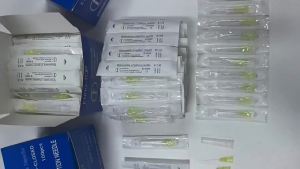 JNSUR 27G/30G Endodontics Irrigator Tips 100pcs Single Pack Irrigation Needles 25MM Disposable Root Canal Cleaning Dentistry