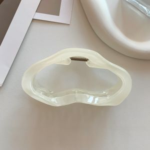 [Xiangnan] Jelly Shark Clip Female Fancy Back Head Updo Large Headdress New Arrival All-Matching Graceful Grip