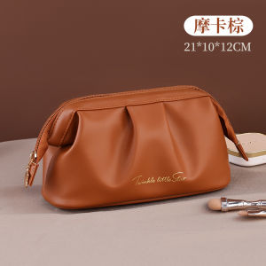 Womens Large Capacity Portable Makeup Bag Luxury Cosmetic Storage Pouch Elegant Wash Bag High End Travel Accessories