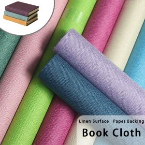 Book Binding Cloth 30x300cm Linen Book Cover for Photo Album Scrapbook Craft Paper Linen Surface Paper Backed Book Protection