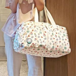 JIFANPAUL | Túi Du Lịch Ngắn Ngày Cho Phụ Nữ Dung Lượng Lớn Siêu Nhẹ Có Ống Túi Xách