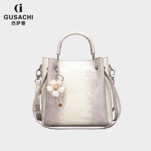 Tas GUSACHI Croco Mewah Elegan Untuk Wanita Ukuran Medium Kd 143