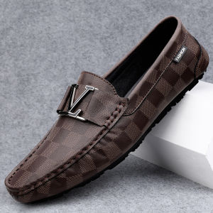 NUDANLAI | Dép Moccasins Da Thật Chất Lượng Cao