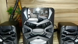 TERLARIS ~Speaker Aktif Full Bass / Salon Bluetooth Multimedia 2.1 Full Bass Fleco Ft-21Fu | Speaker Bluetooth Full Bass theater audio | Speaker Laptop - Komputer - Hp - Tv Super Bass ~ BRO
