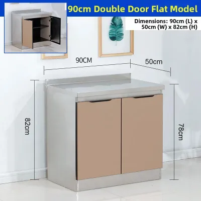 MEISITEKEKE | Economical Stainless Steel Kitchen Cabinet Sink and Stove Combo