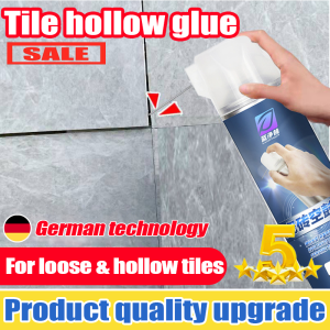 【Fast bonding】Tiles Adhesive Glue 650g Tile adhesive spray For floor and wall tiles hollow filling loose fixing and falling off bonding Tile Gap Filler  Repair Floor Tiles Grout Sealant Tile Gap Sealant With Tool