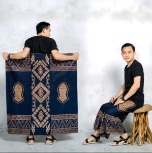 Sarung batik sarung santri sarung palaikat sarung dewasa wayang hanacaraka sarung terompah