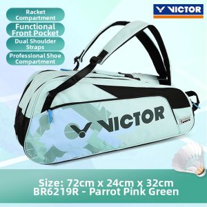 Victor | Hand Carrying Badminton Tennis Rectangular Bag 6 Pieces