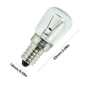 12V 25W E14 Chịu Nhiệt Độ Cao Lò Nướng Bóng Cho Tủ Lạnh Nhà Bếp Tủ Lạnh Và Máy May Đèn Thay Thế