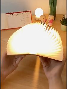 LED Book Light - โคมไฟสมุดพับได้ โคมไฟLED ไฟตกแต่งห้อง