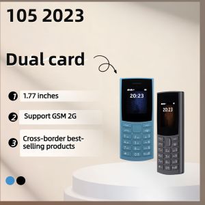 Mobile phone 105 2023 GSM non-smart straight board function elderly machine button student mobile phone