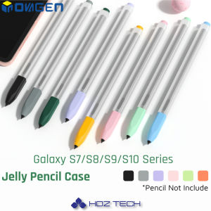 INVOAGEN For Samsung S Pencil Case GripFor Ap-ple Pencil Gen 2/Pro Silicone Mag-net Attach Pencil Case Wireless Charging SupportUltra Thin Non-Slip Cover