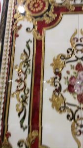 Thảm họa tiết - gạch sàn
