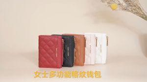 1746 ( READY STOCK ) WALLET SHORT ZIP PURSE LUXURY KOREA COIN FOLD PU SLING BAG EU FASHION HOUSE
