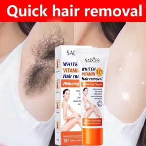 C.three Fast Hair Removal Cream Whitening Permanent for Underarm Hair Remover Permanent Hair Removal for Private Part Hair Removal Cream Gentle Painless No Side Effects Sensitive Available Whole Body Hair Removal Convenient and without Residue