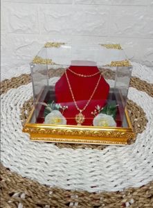 Kotak Perhiasan Tempat kalung Mahar atau Seserahan Pernikahan - FK