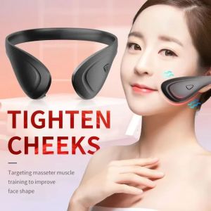 EMS Face Lifting Beauty Device Vibration Microcurrent Face Massager Face Slimming Double Chin Removal V Line Lift Belt Skin Care