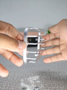 Tempat Rak Sabun Tunggal Dinding Bahan Aluminium Tempat Sabun Kamar Mandi JS-67