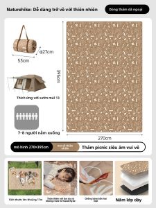NatureHike | Bạt Dã Ngoại Chống Thấm Dày Hơn