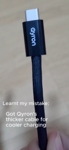 QPulse by QyronLabs | 240W Ultra Fast Charge Cable #Qyron