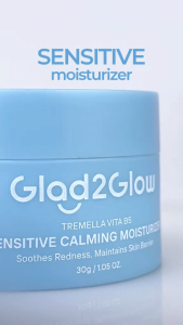 Glad2Glow Tremella Vita B5 Sensitive Calming Moisturizer 30g Moisturizer Glad2Glow Vitamin B5 Skin Barrier Moist g2g Pelembab Wajah Moisturizer Facial Cream Krim Wajah Day Cream Night Cream Cream Malam Cream Wajah