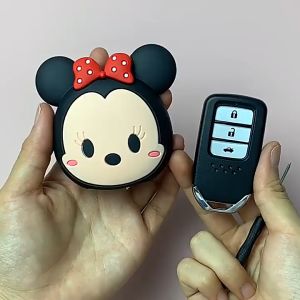Cute Cartoon Car Key Case Cover for Haval Jolion Haval H6 Remote Smart Protect Shell Keychain Auto Accessories
