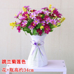 Đạo Cụ Hoa Nhựa Châu Âu Bó Hoa Khô Phong Cách Châu Âu Trang Trí Nhà Phòng Khách Bồn Hoa Đồ Trang Trí Trong Nhà Hoa Lụa