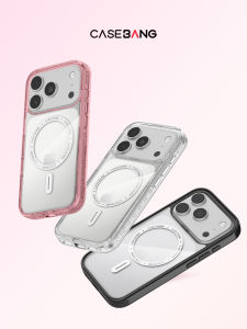 Casebang | Anti-Shock Magnetic Phone Case for iPhone 18 17 Pro Max/17 Pro/16/15 Pro and Samsung S25 Ultra