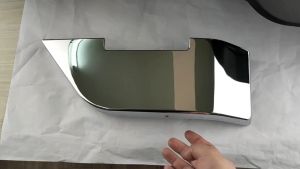 J119S04 CHROME FOOT STEP COVER SET ISUZU FRR PRO FSR PRO LORRY TRUCK AKSESORI