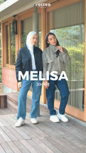 Cotton Inch | Melisa Jaket Crop Parasut Wanita