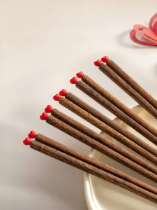 onlycook | Anti-slip High-end Household Wooden Chopsticks Set