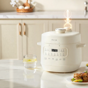 Bear | Mini Multi-function White Porcelain Lined Electric Pressure Cooker