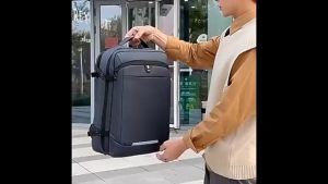 Backpack Expandable UB824 Tas Ransel Laptop Waterproof USB Port Multifungsi