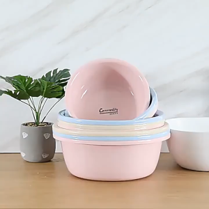 Chậu nhựa dày dặn – phù hợp dùng trong gia đình rửa rau giặt giũ tại ký túc xá sinh viên và tắm rửa cho trẻ nhỏ (bao gồm cả vệ sinh vùng kín).