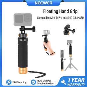 NEEWER Floating Hand Grip for Action Camera with Quick Release Mount Adapter