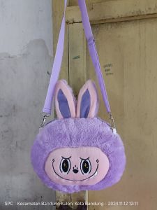 tas selempang boneka labubu tas anak tas wanita