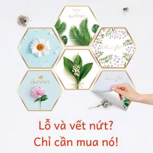 Living Room Wall Hole Covering Wall Stickers Kitchen Ugly Sticker Decoration Tile Flaw Stickers Bathroom Nail Hole Self-Adhesive