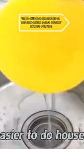 Spons Cuci Piring Silikon Bulat / Spon Silicon Pembersih Serbaguna