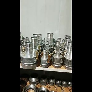 Condor-หญิง Quick Coupling (1 ชุด = 2 ชิ้น) ชาย 3 นิ้วหูล็อคข้อต่อท่อเกษตรเครื่องยนต์เบนซิน self-priming ปั๊มน้ำอะไหล่ 3 นิ้ว Quick Coupling 170F190 ข้อต่ออลูมิเนียมหนาสำหรับเครื่องสูบน้ำ