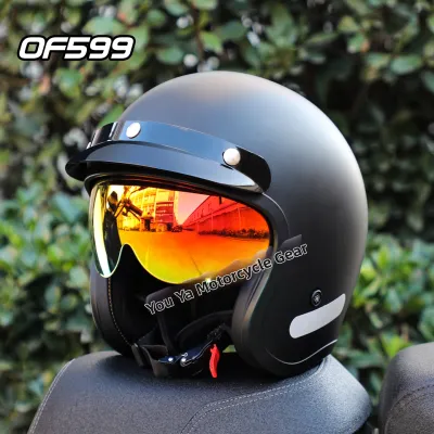 LS2 | Vintage Half Helmet Four Seasons 3/4 Coverage