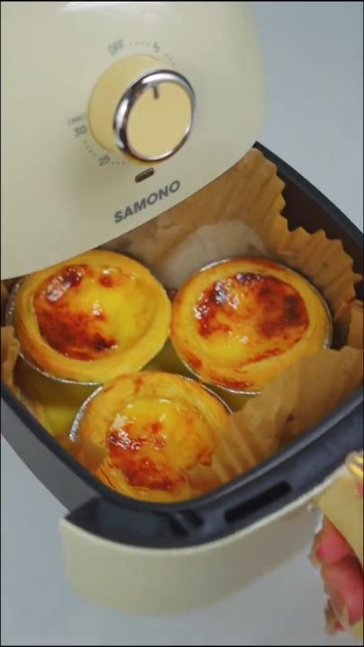 SAMONO Mini Air Fryer 2.4 Liter Low Watt Mesin Penggorengan Tanpa Minyak Garansi Resmi 1 Tahun SW-AFG24