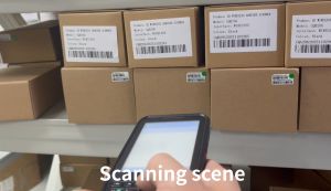 4G POS PDA Terminal Android 10 with Keyboard Barcode 1D 2D Scanner 6602 Industrial PDA NFC GPS WiFi Bluetooth for Warehouse Scan