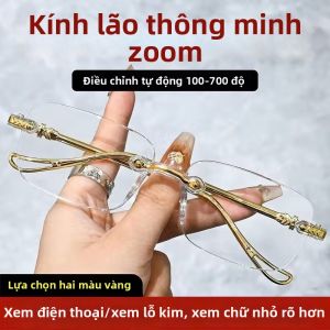 Kính Đọc Sách Tự Động Zoom Bảo Vệ Ánh Sáng Xanh Đa Năng