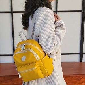 Mini Backpack Remaja Wanita | Tas Ransel Kecil Cewek Korea | Tas Punggung Perempuan Resleting
