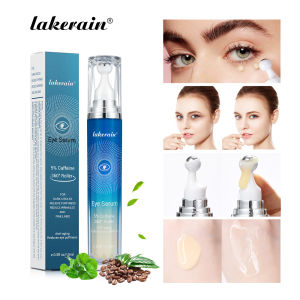 Lakerain Ball Massage Eye Serum สําหรับทั้งชายและหญิงเพื่อขจัดถุงและปรับปรุงอาการบวมภายใต้ Dark Circles Eye Cream