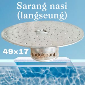 Sarang nasi & tutup dandang sarang alumunuim alat masak nasi atau sarang panci kukus