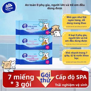 Vinda | Khăn Ướt Vệ Sinh Cá Nhân Dành Cho Nam và Nữ