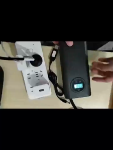 Ueb Official Mall ✪ Inflator ยางไฟฟ้า 3000mAh แบตเตอรี่แบบพกพาปั๊มลมเครื่องวัดความดันดิจิตอลรถไร้สาย Air Compressor ชาร์จ