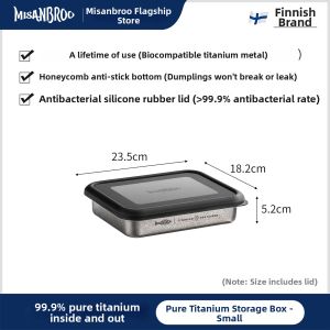 Misanbroo | Refrigerator Storage Freezing Box Food Grade