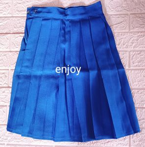 skirt uniform royal blue